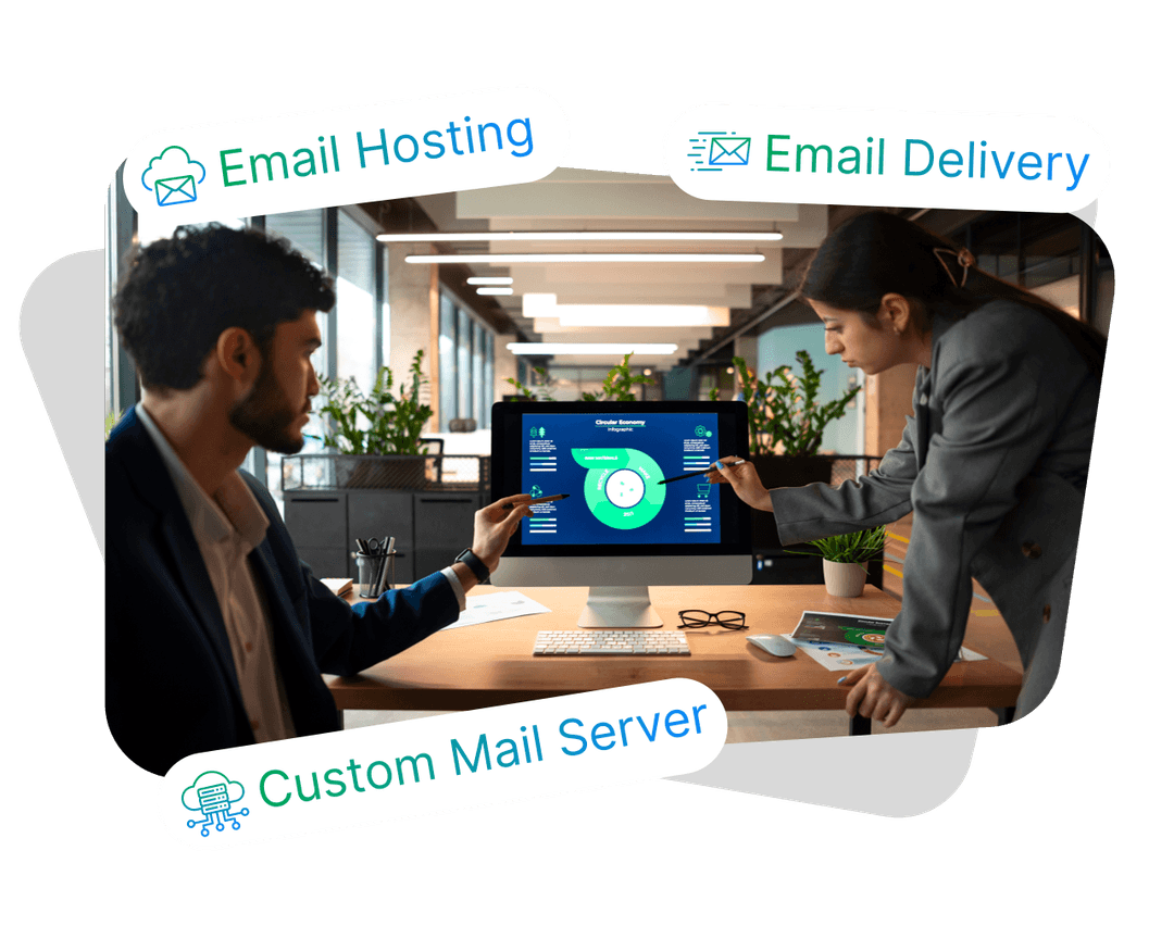 image Secure Inbox Dashboard Illustration