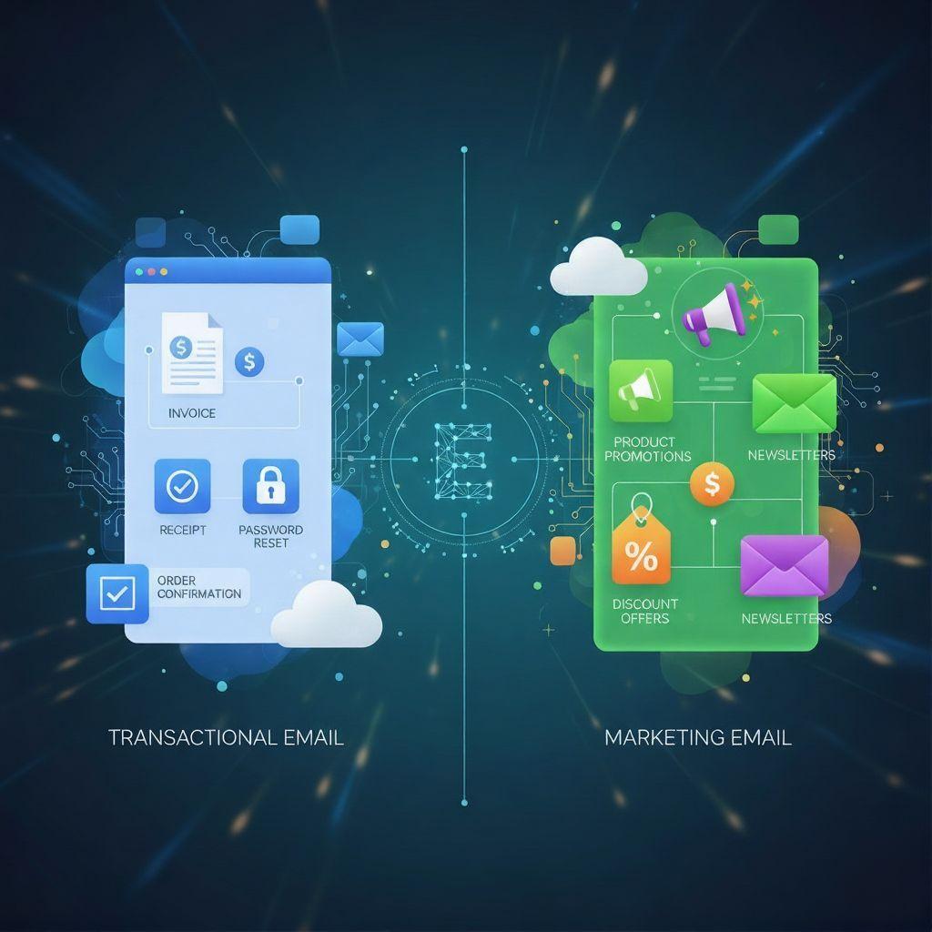 image Transactional vs Marketing Emails: Best Practices